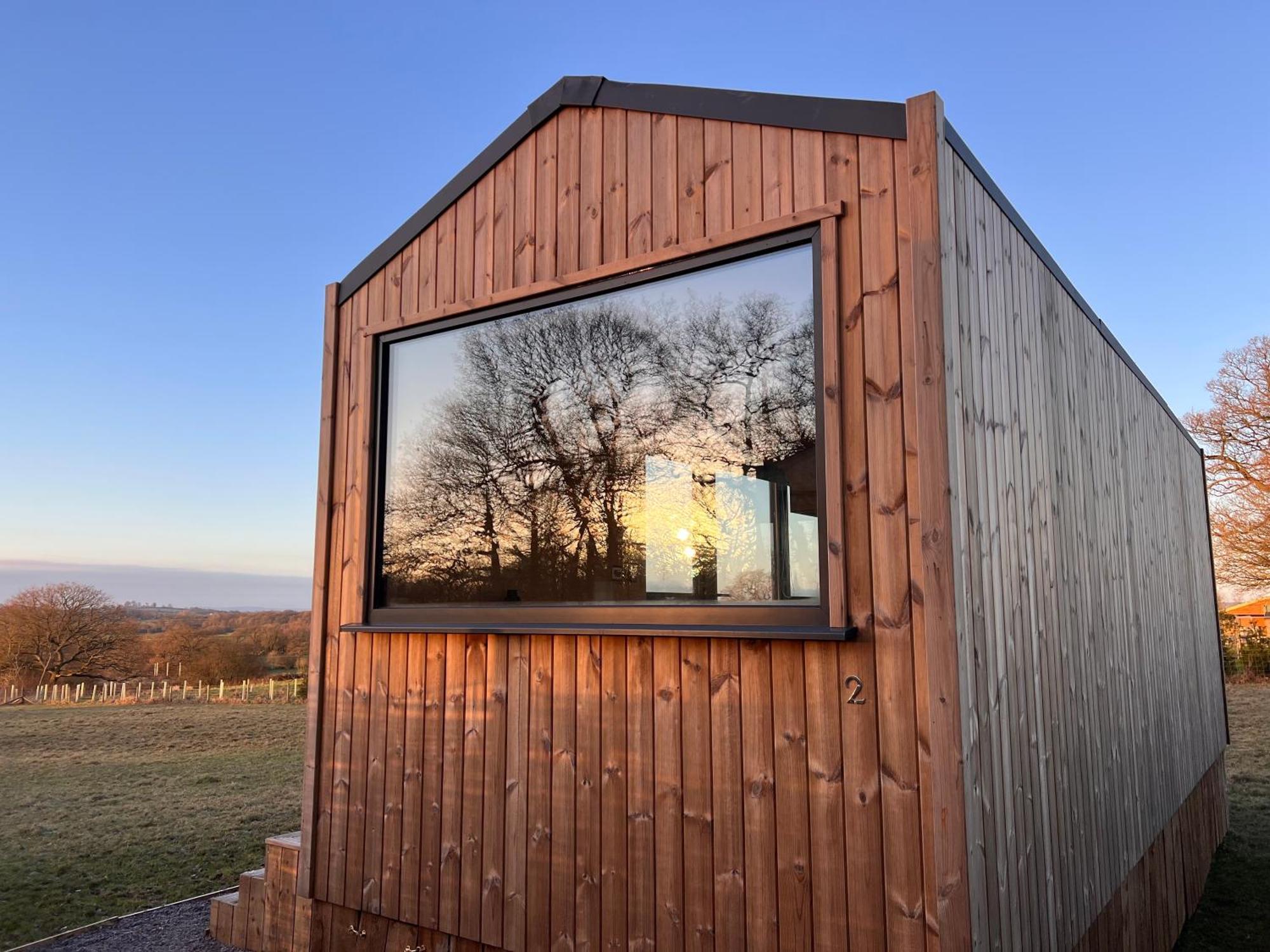 Beautiful Cabins In Herefordshire Countryside Kültér fotó