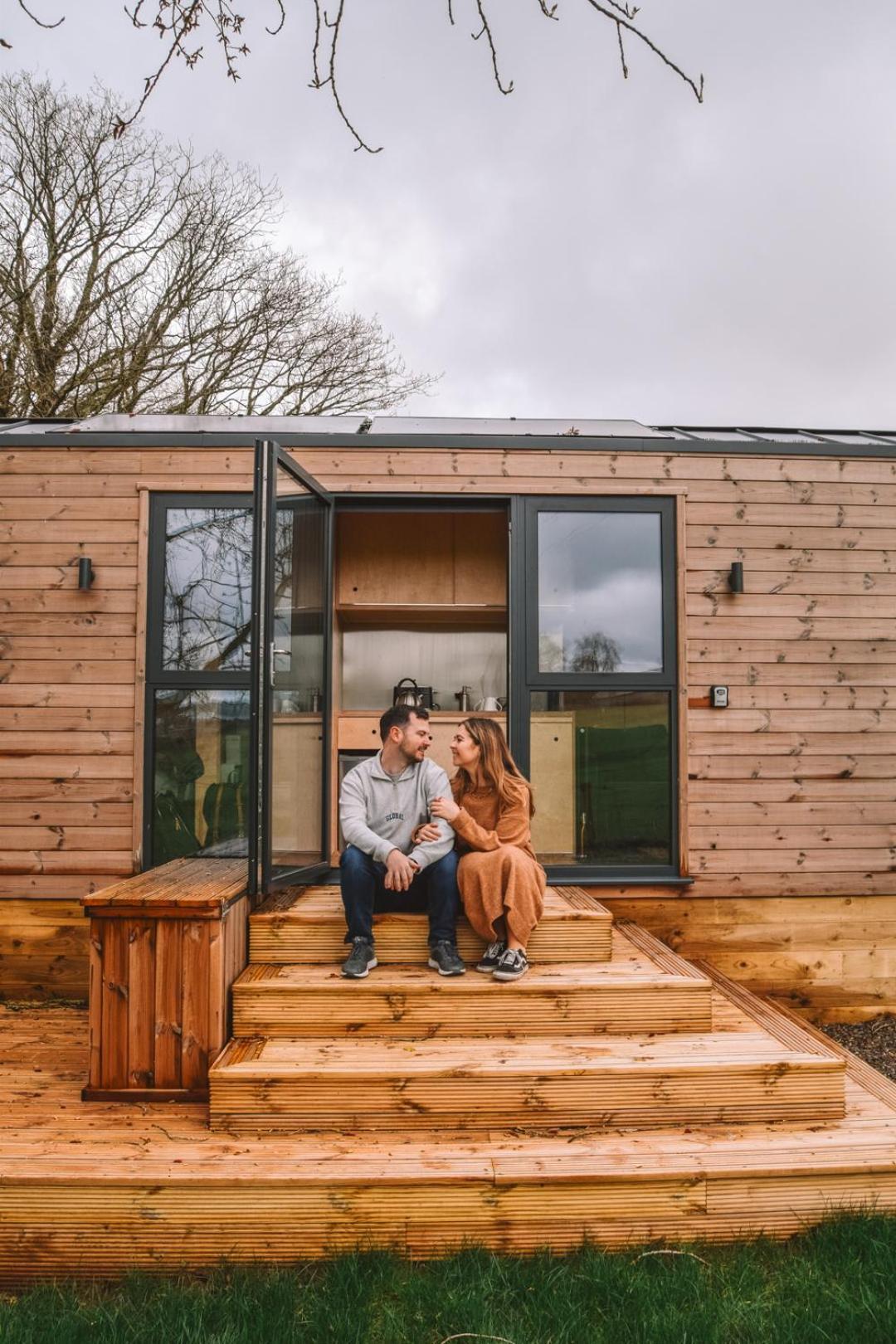 Beautiful Cabins In Herefordshire Countryside Kültér fotó